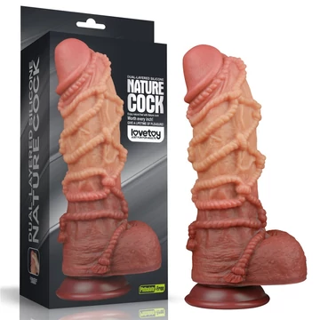10.5'' Dual Layered Platinum Silicone Cock