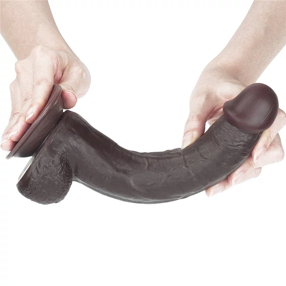 9,0'' Sliding Skin Dual Layer Dong Brown