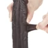9,0'' Sliding Skin Dual Layer Dong Brown