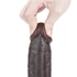 9,0'' Sliding Skin Dual Layer Dong Brown