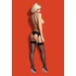 Charms garter belt & thong black L/XL