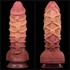 10.5'' Dual Layered Platinum Silicone Cock